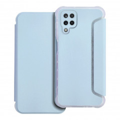 Samsung Galaxy A12 Book Handytaschen Piano Book Hellblau