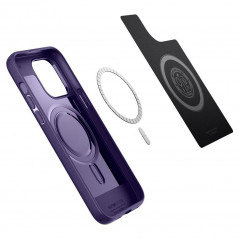 Apple iPhone 14 Pro Max Gehärtete Abdeckung Spigen Armor Schwarz