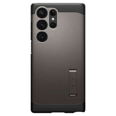 Samsung Galaxy S23 Ultra 5G Hülle Spigen Tough Armor Dunkles Blaugrau