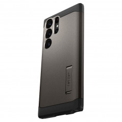 Samsung Galaxy S23 Ultra 5G Hülle Spigen Tough Armor Dunkles Blaugrau