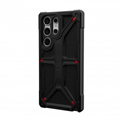 Samsung Galaxy S23 Ultra 5G Hülle Urban Armor Gear Monarch Premium-Gehäuse  MagSAFE   Kevlar Schwarz