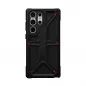 Samsung Galaxy S23 Ultra 5G Hülle Urban Armor Gear Monarch Premium-Gehäuse  MagSAFE   Kevlar Schwarz