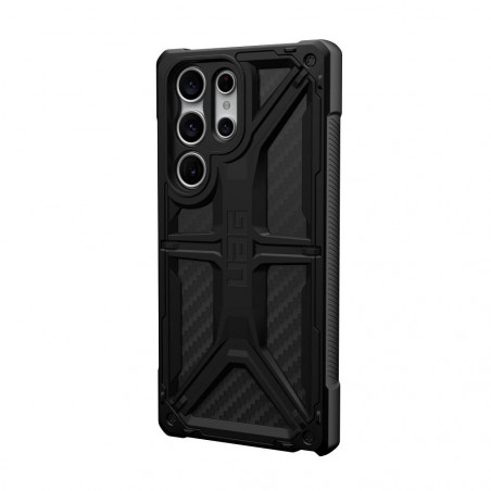 Samsung Galaxy S23 Ultra 5G Hülle Urban Armor Gear Monarch Premium-Gehäuse  MagSAFE  Karbonfaser