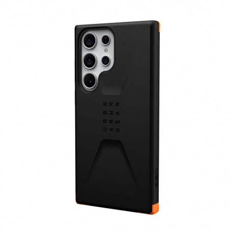 Samsung Galaxy S23 Ultra 5G Hülle Urban Armor Gear Civilian Premium-Gehäuse  MagSAFE  Schwarz