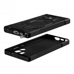 Samsung Galaxy S23 Ultra 5G Hülle Urban Armor Gear Monarch Pro MagSAFE   Kevlar Schwarz