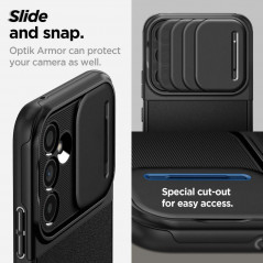 Samsung Galaxy A54 Hülle Spigen Armor Schwarz