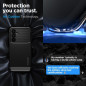 Samsung Galaxy A54 Hülle Spigen Armor Kohlenstoff-Faser, Elegant  Schwarz