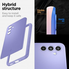 Samsung Galaxy A54 Hülle Spigen Thin Fit Unglaubliches Violett