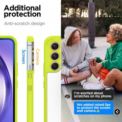 Samsung Galaxy A54 Hülle Spigen Ultra Hybrid Kristallklar  Lindgrün