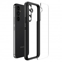 Samsung Galaxy A54 Hülle Spigen Ultra Hybrid Kristallklar  Matt Schwarz