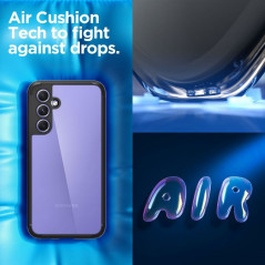 Samsung Galaxy A54 Hülle Spigen Ultra Hybrid Kristallklar  Matt Schwarz