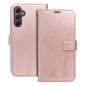 Samsung Galaxy A34 Book Handytaschen MEZZO Book Baum  Roségold