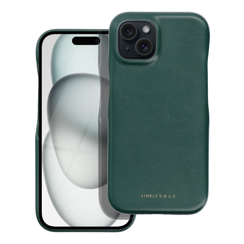 Apple iPhone 15 Hülle Roar Look Grün