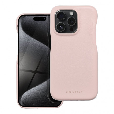 Apple iPhone 15 Pro Hülle Roar Look Rosa