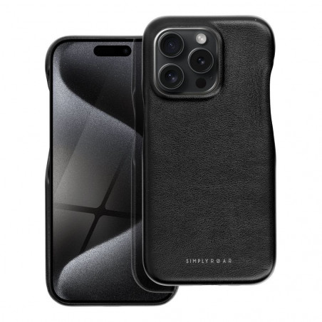 Apple iPhone 15 Pro Hülle Roar Look Schwarz