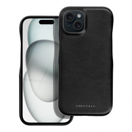Apple iPhone 15 Hülle Roar Look Schwarz
