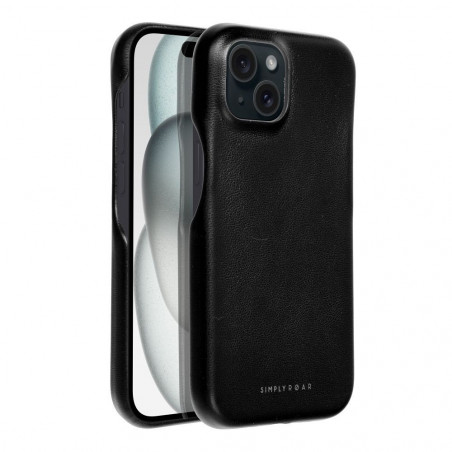 Apple iPhone 15 Hülle Roar Look Schwarz