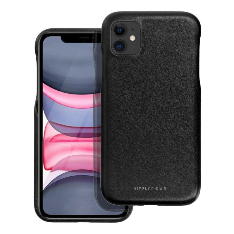 Apple iPhone 11 Hülle Roar Look Schwarz
