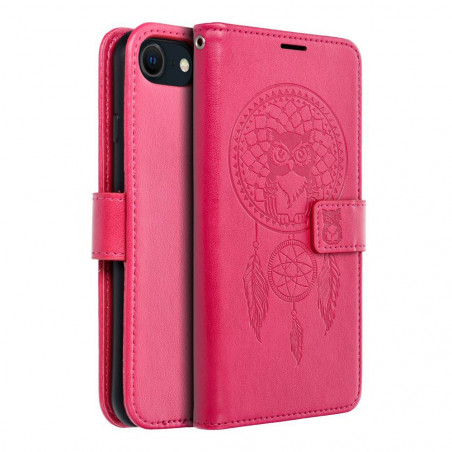 Apple iPhone 8 Book Handytaschen MEZZO Book Traumfänger  Magenta