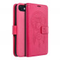 Apple iPhone SE 2020 Book Handytaschen MEZZO Book Traumfänger  Magenta