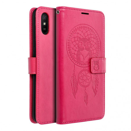XIAOMI Redmi 9C NFC Book Handytaschen MEZZO Book Traumfänger  Magenta