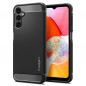 Samsung Galaxy A14 LTE Hülle Spigen Armor Kohlenstoff-Faser, Elegant  Schwarz