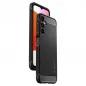 Samsung Galaxy A14 LTE Hülle Spigen Armor Kohlenstoff-Faser, Elegant  Schwarz