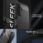 Samsung Galaxy A14 LTE Hülle Spigen Rugged Armor Kohlenstoff-Faser, Elegant  Matt Schwarz