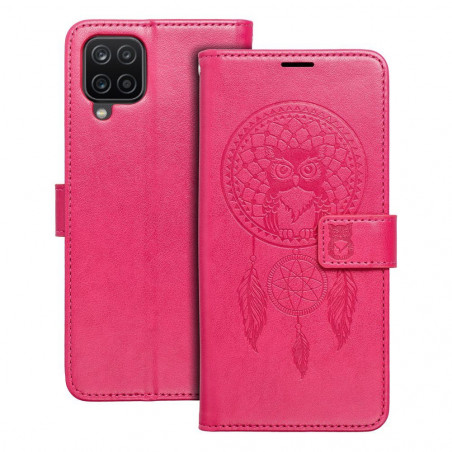 Samsung Galaxy A12 Book Handytaschen MEZZO Book Traumfänger  Magenta