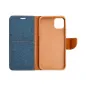 Apple iPhone 15 Pro Max Book Handytaschen CANVAS Book Navy blau