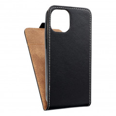 Apple iPhone 15 Flip Handytaschen Slim Flexi Fresh Schwarz