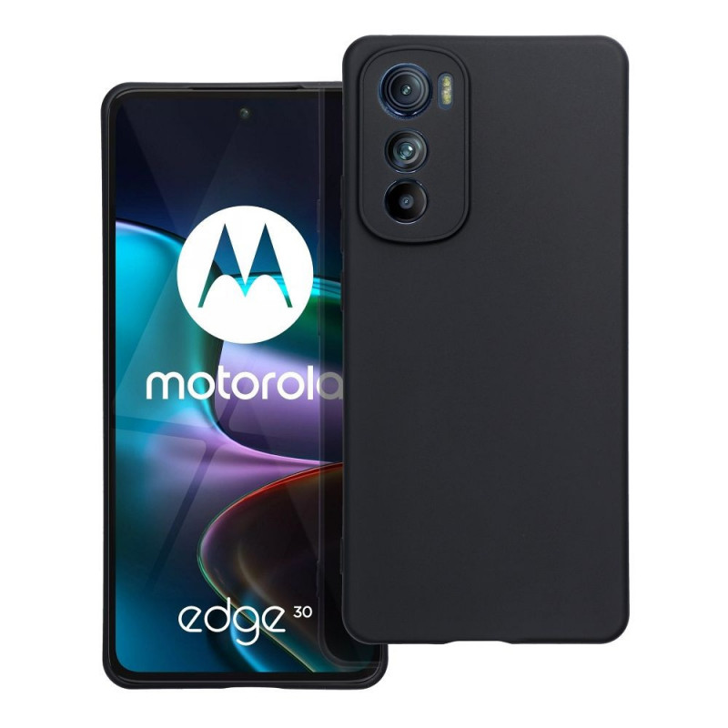 Motorola Edge 30 Hülle MATT Schwarz