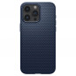 Apple iPhone 15 Pro Hülle Spigen  Liquid Air Navy blau