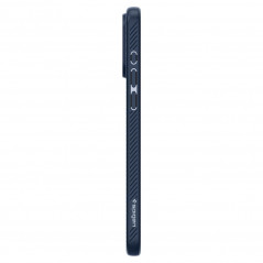 Apple iPhone 15 Pro Hülle Spigen  Liquid Air Navy blau