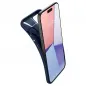 Apple iPhone 15 Pro Hülle Spigen  Liquid Air Navy blau