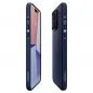 Apple iPhone 15 Pro Hülle Spigen  Liquid Air Navy blau