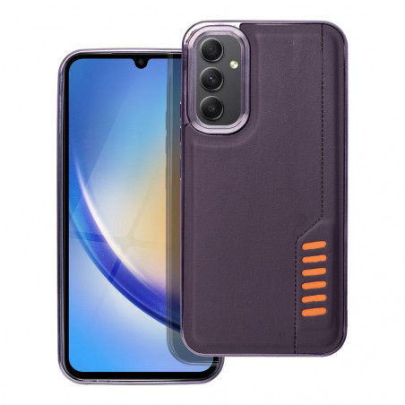 Samsung Galaxy A34 Hülle MILANO Dunkellila