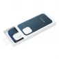 Apple iPhone 15 Pro Hülle Leather Mag Cover Elegant  MagSAFE  Indigoblau