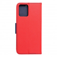 Motorola Moto G14 Book Handytaschen Fancy Book Rot / Marine