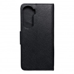 Honor 90 Lite 5G Book Handytaschen Fancy Book Schwarz
