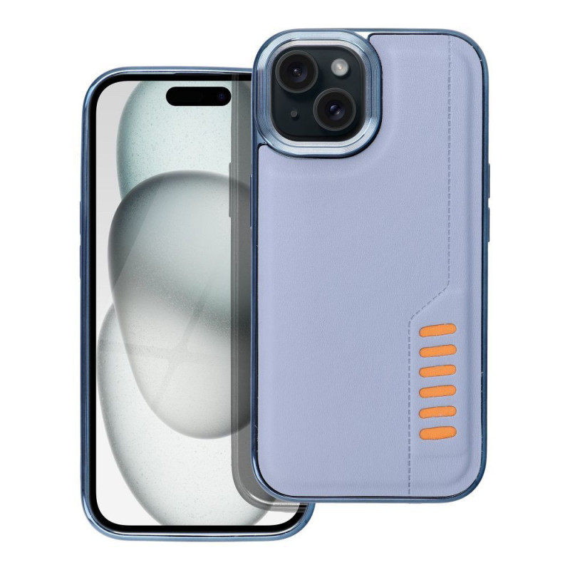 Apple iPhone 15 Hülle MILANO Blau