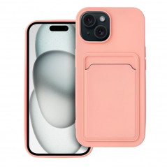 Apple iPhone 15 Hülle Card Rosa