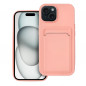 Apple iPhone 15 Hülle Card Rosa