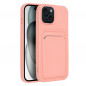 Apple iPhone 15 Hülle Card Rosa