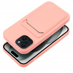 Apple iPhone 15 Hülle Card Rosa