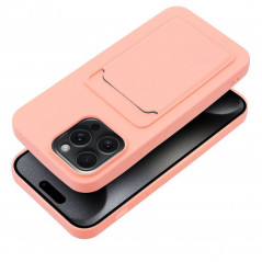 Apple iPhone 15 Pro Max Hülle Card Rosa