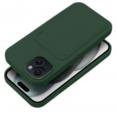Apple iPhone 15 Hülle Card Grün