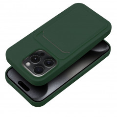 Apple iPhone 15 Pro Hülle Card Grün