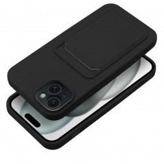 Apple iPhone 15 Plus Hülle Card Schwarz