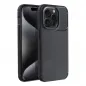 Apple iPhone 15 Hülle Carbon premium Elegant  Schwarz